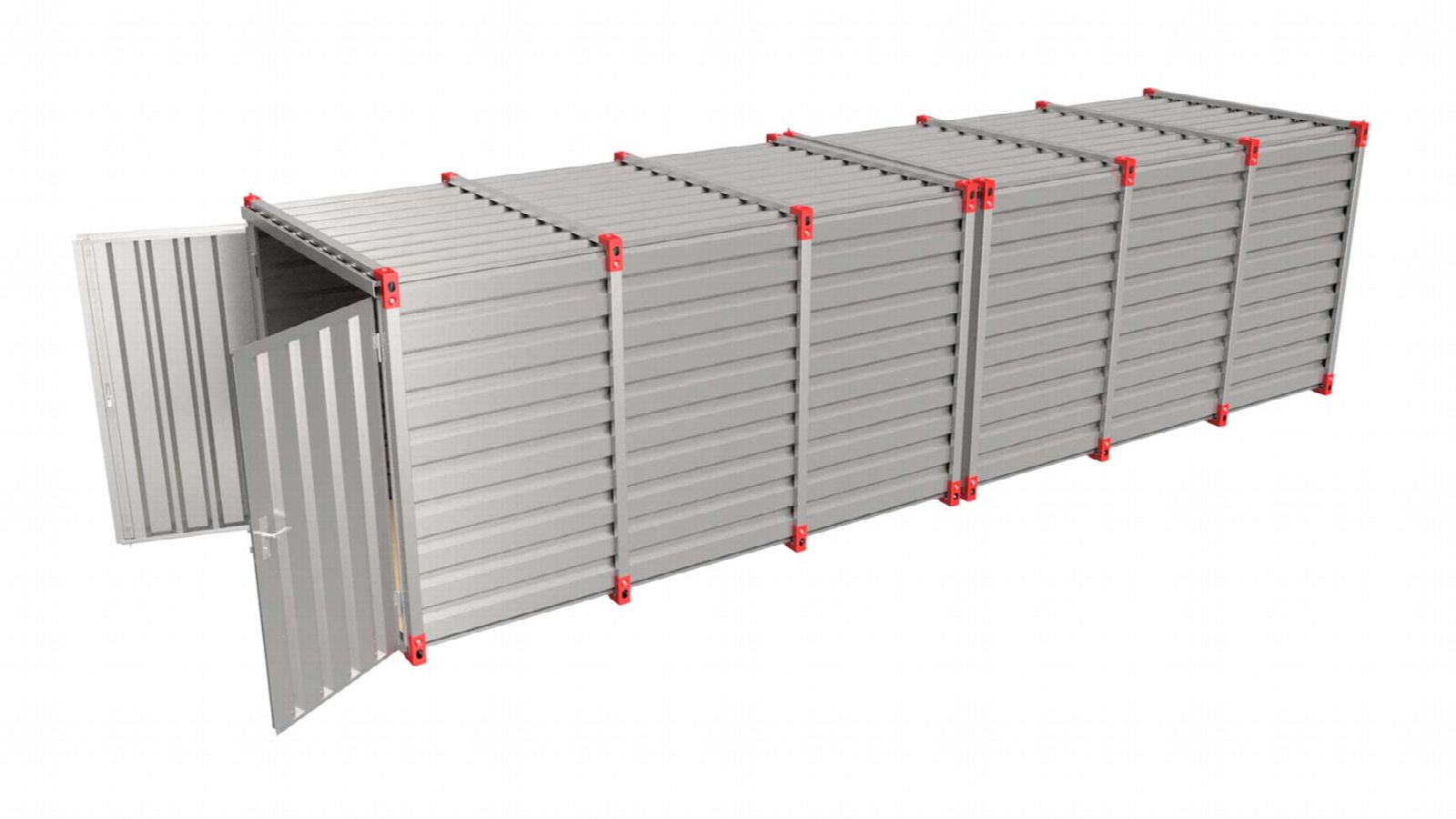 Container coupling set