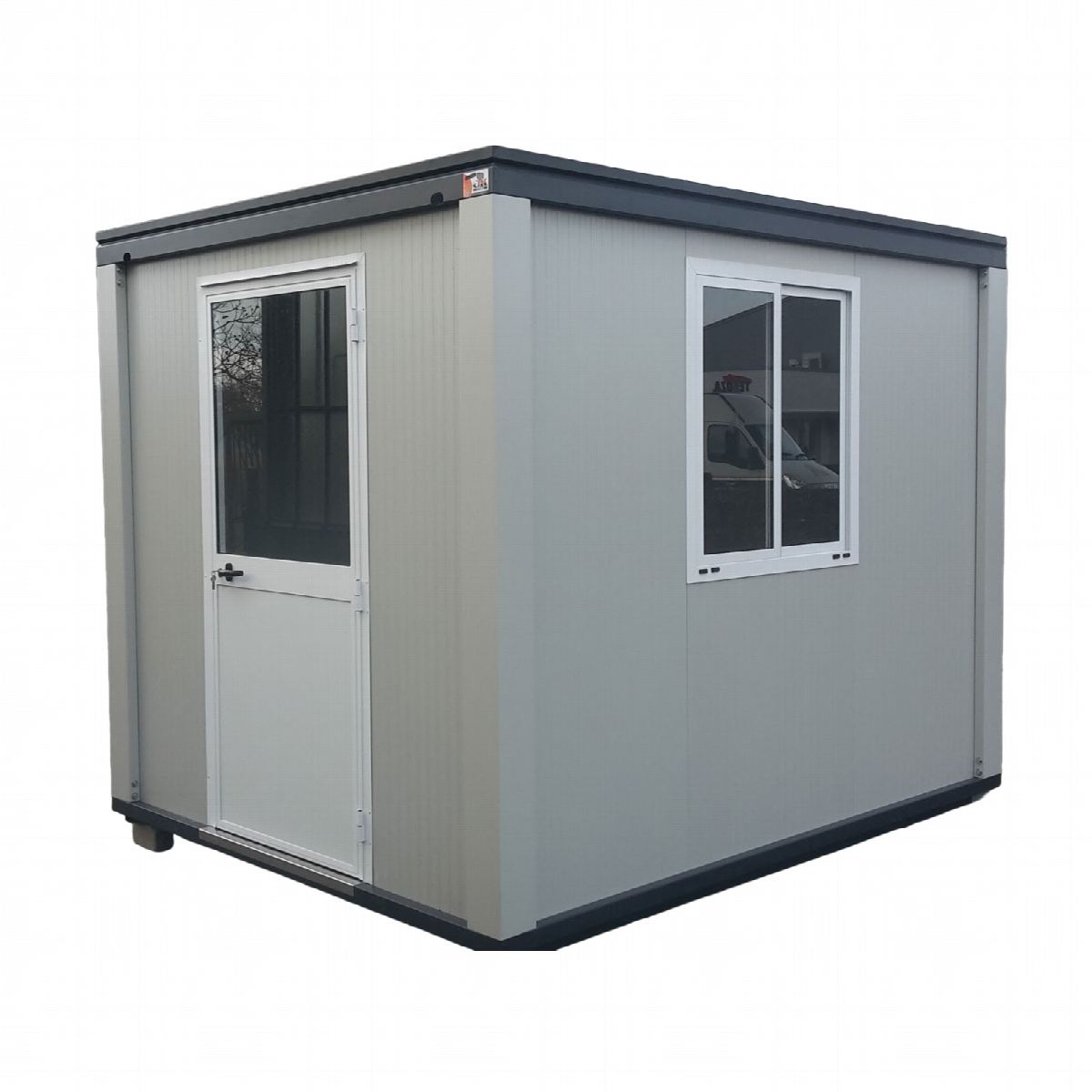 Office unit, 3 meters with double glazing turn/tilt window