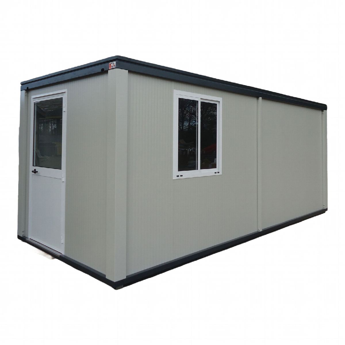 Office unit, 5 meters with double glazing turn/tilt window