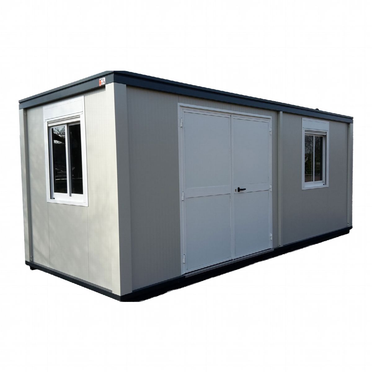 Office unit, 6 meters with double glazing turn/tilt window