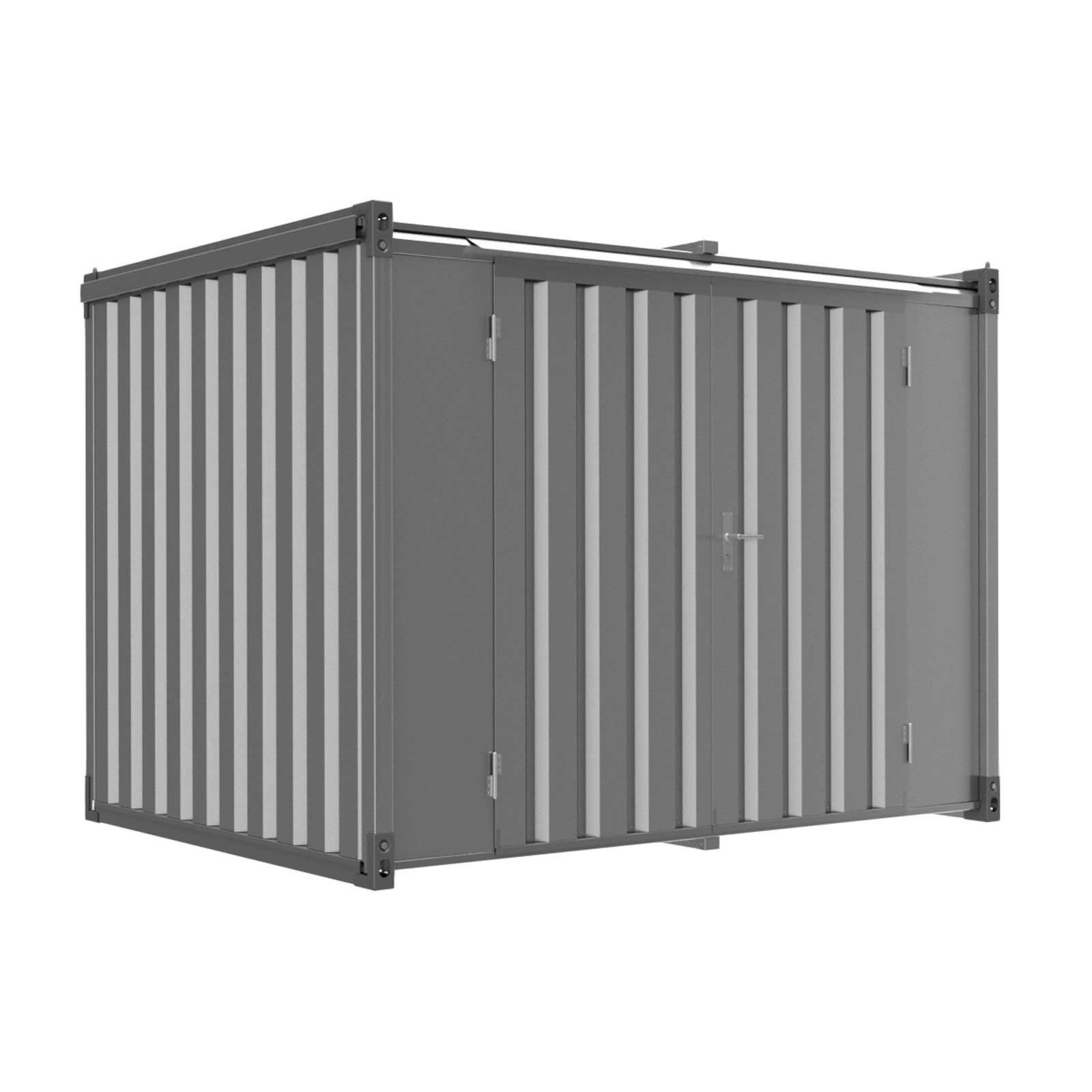 Material container double doors long side - 3mtr