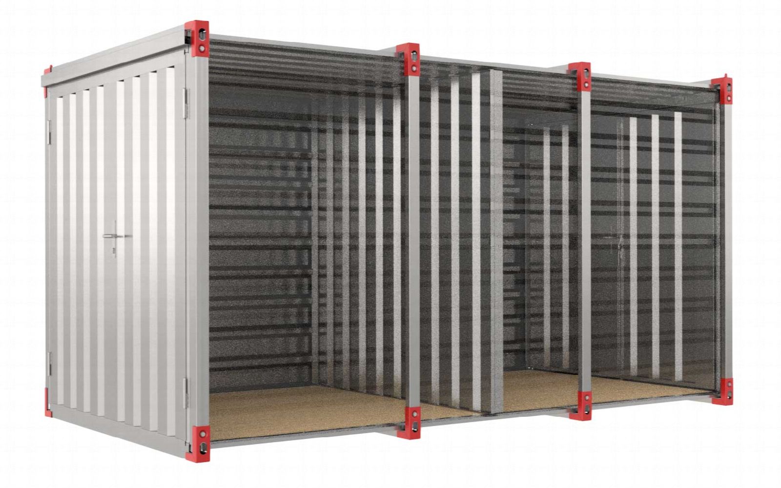 Partition wall set