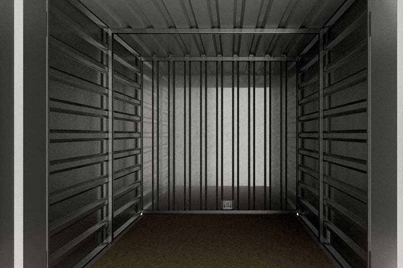 Extra upright side wall